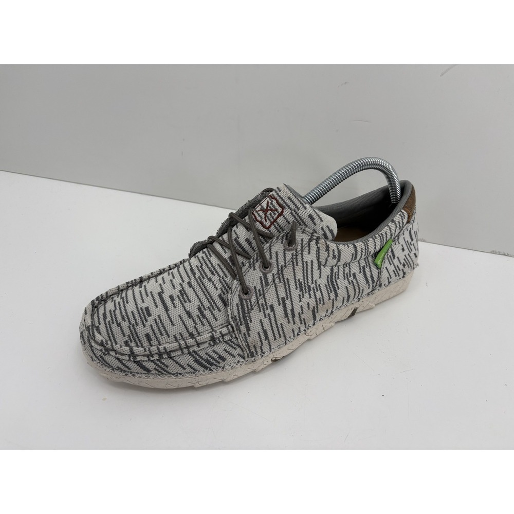Twisted X Women's Zero-X Mesh Sneaker Eco TWX - White & Grey US Size 11M WZX0001
